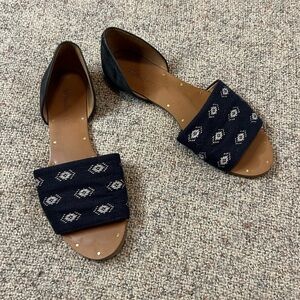 Madewell Thea Navy Sandal